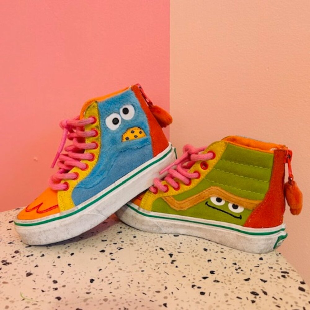 Kids Sesame Street VANS - 11.5